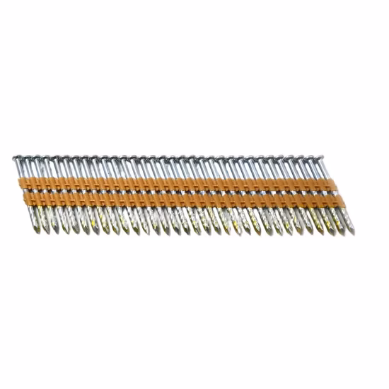 21 Degree Plastic Collated Strip Framing Nails for Wood