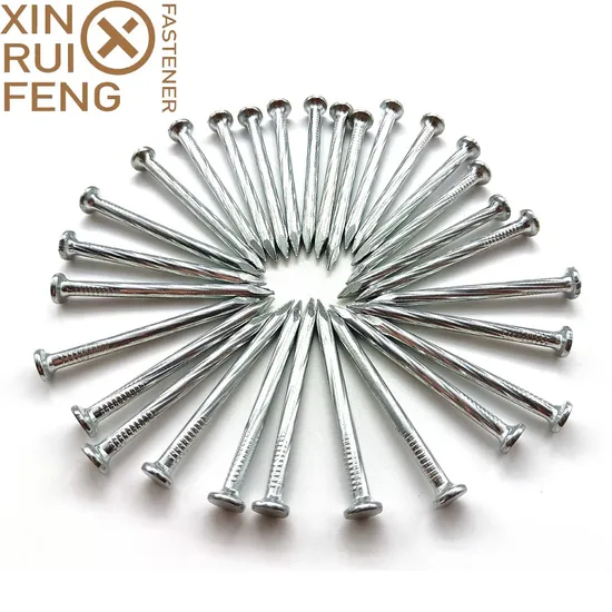 China Manufacturer Bulk and Box Package Diamond Point Concrete Nail
