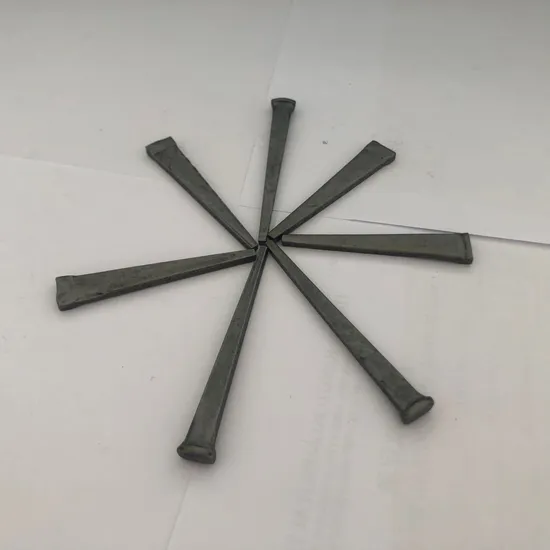 45#Great Quality Steel Cut Masonry Nail/Hardened Polished or Galvanized Steel Nail 8d 2-1/2&prime; &prime;