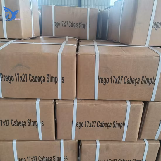 16D Bright Duplex Head Nails 50lb Finishing Nail Building Construction 1 Ton Q195 or Q235 Cn; Tia Smooth Boya 25kg Bulk /Carton