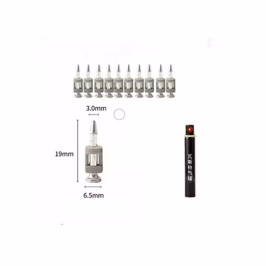19-38mm Plastic Strip Nail, Rive Pin Collated Shooting Concrete Gas Nail From Tianjin, Chin