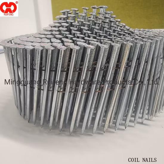 Latest Price Ruifeng Brand 16 Deg Wire Coil Pneumatic Gun Nails, Fiting for Senco, Max, Bex, Pasload, etc.