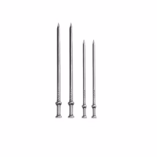 Supply Sharp Diamond Point Polished Double Headed Nails Two Head Nail Duplex Head Nail