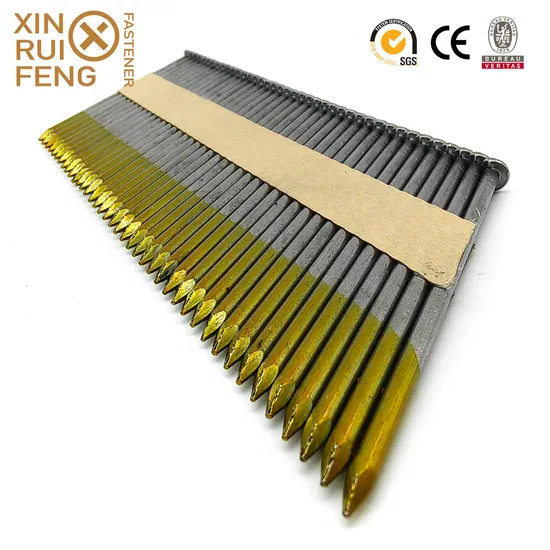21 Degree 3 Inch 4.11*75mm Galvanized Plastic Collated Strip Framing Nail